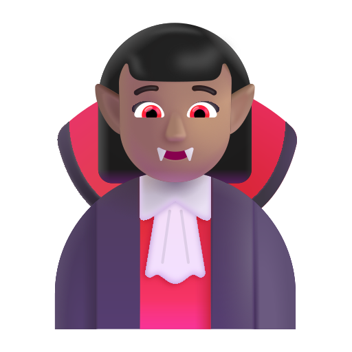 Woman Vampire: Medium Skin Tone on Microsoft 3D