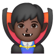Man Vampire: Dark Skin Tone on Samsung