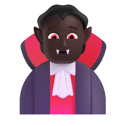 Vampire: Dark Skin Tone on Microsoft 3D