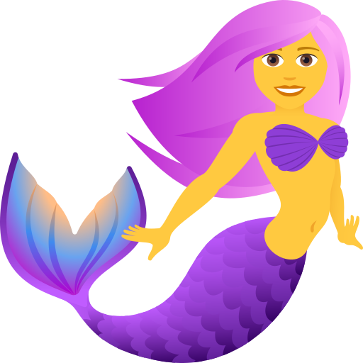 Mermaid on JoyPixels