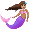 Mermaid: Medium Skin Tone on Samsung