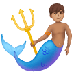 Merman: Medium Skin Tone on Samsung