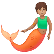 Merperson: Medium Skin Tone on Samsung