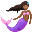 Mermaid: Medium-Dark Skin Tone on Samsung