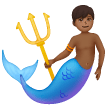 Merman: Medium-Dark Skin Tone on Samsung