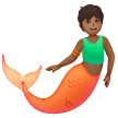 Merperson: Medium-Dark Skin Tone on Samsung