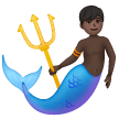 Merman: Dark Skin Tone on Samsung