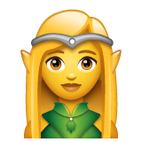 Woman Elf on WhatsApp