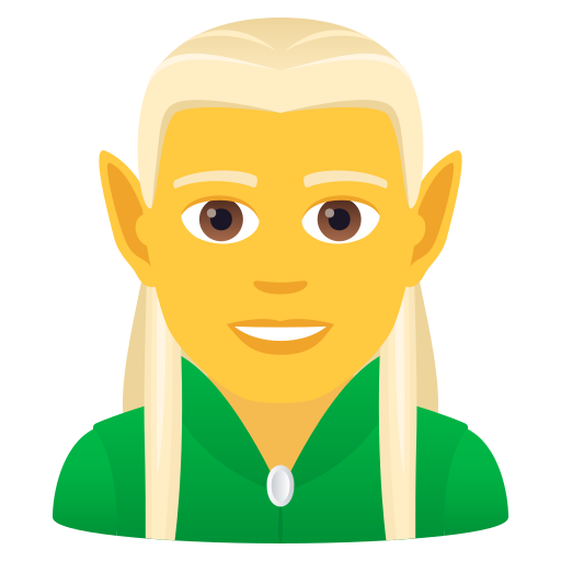 Man Elf on JoyPixels