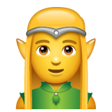 Man Elf on WhatsApp