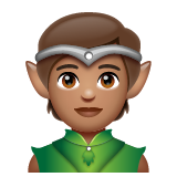 Elf: Medium Skin Tone on WhatsApp