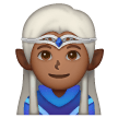 Man Elf: Medium-Dark Skin Tone on Samsung