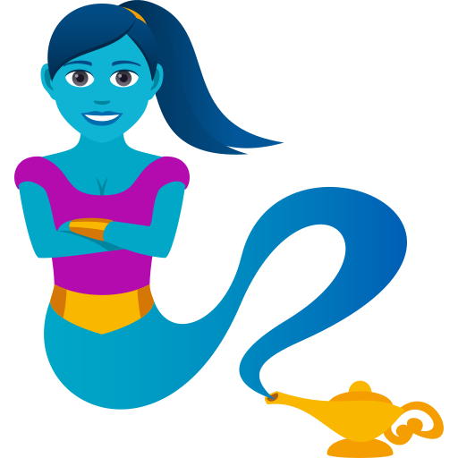 Woman Genie on JoyPixels