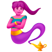 Woman Genie on Samsung