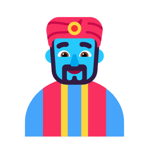 Man Genie on Microsoft Fluent