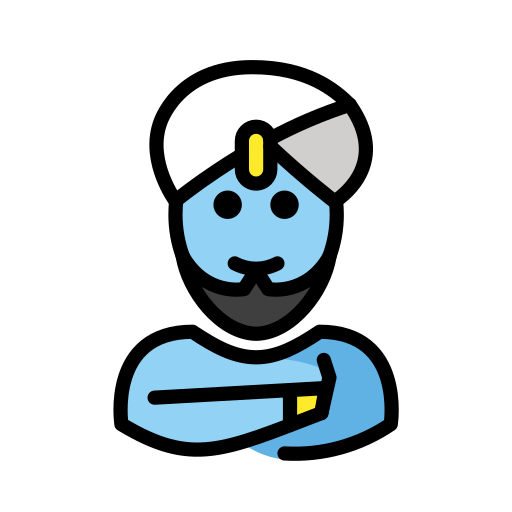 Man Genie on OpenMoji