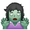 Woman Zombie on Samsung