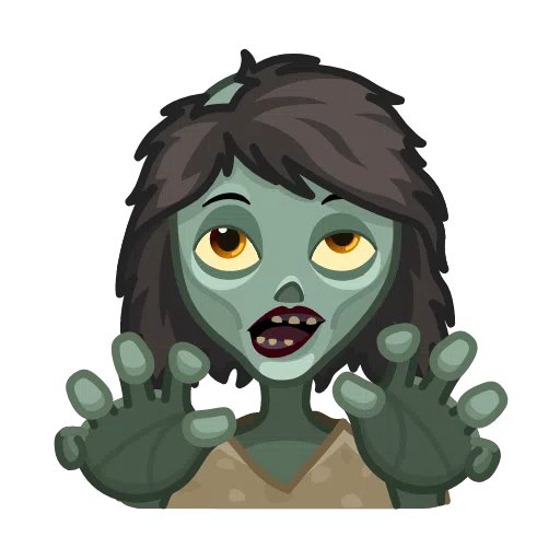 Woman Zombie on Telegram