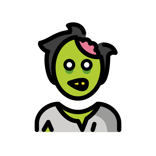 Man Zombie on OpenMoji