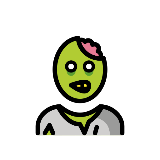 Zombie on OpenMoji