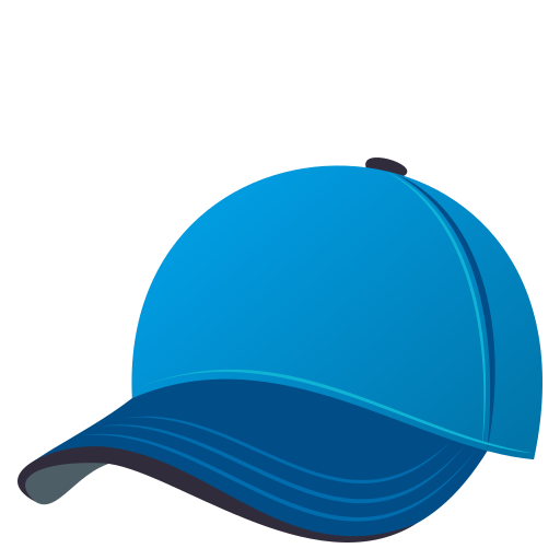 Billed Cap on JoyPixels