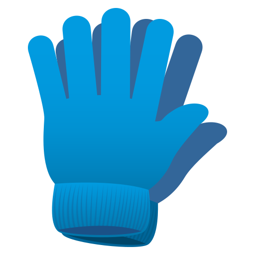 Gloves on JoyPixels