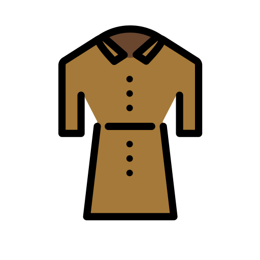 Coat on OpenMoji