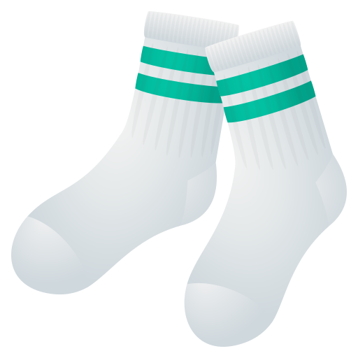 Socks on JoyPixels