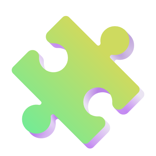 Jigsaw Puzzle Piece on Microsoft 3D