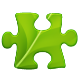 Jigsaw Puzzle Piece on WhatsApp