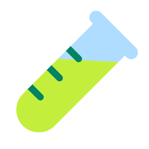 Test Tube on Microsoft Fluent
