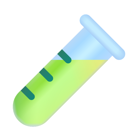 Test Tube on Microsoft 3D