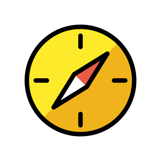 Compass on OpenMoji