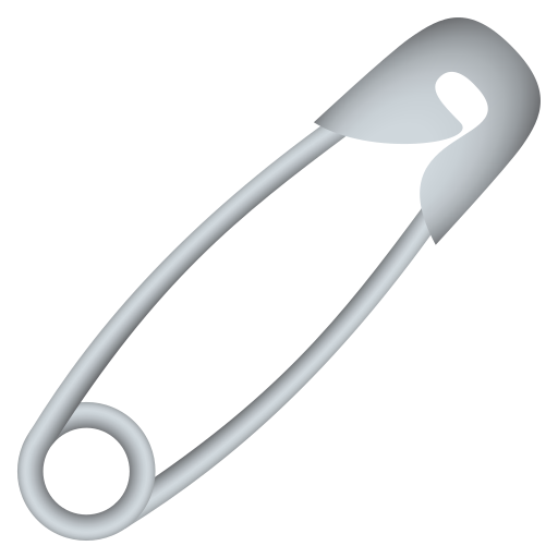 Safety Pin on JoyPixels