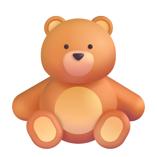 Teddy Bear on Microsoft 3D