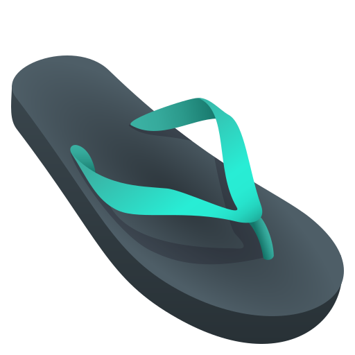Thong Sandal on JoyPixels
