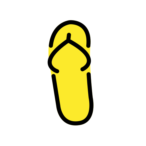 Thong Sandal on OpenMoji