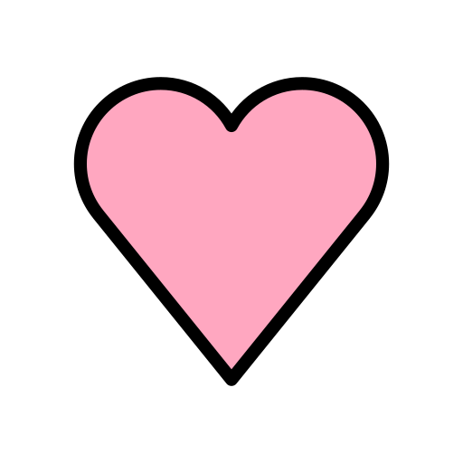 Pink Heart on OpenMoji