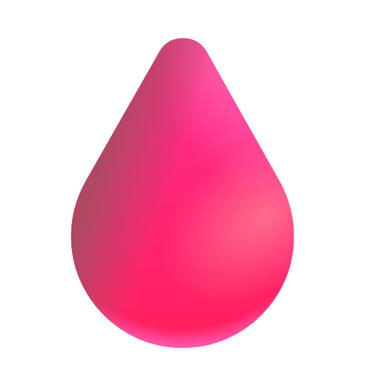 Drop Of Blood on Microsoft 3D