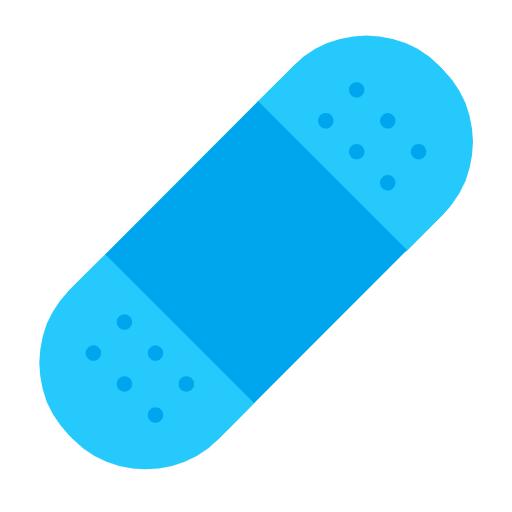 Adhesive Bandage on Microsoft Fluent