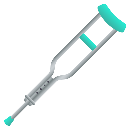 Crutch on JoyPixels