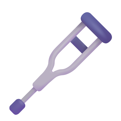 Crutch on Microsoft 3D