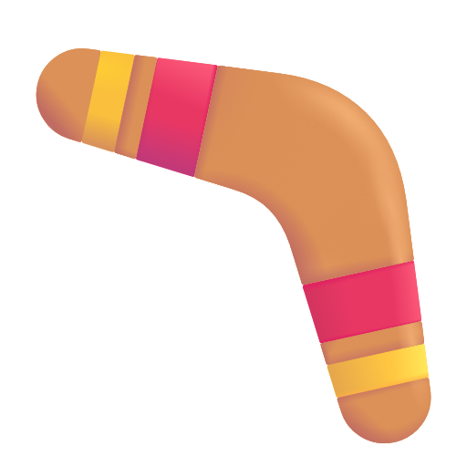 Boomerang on Microsoft 3D