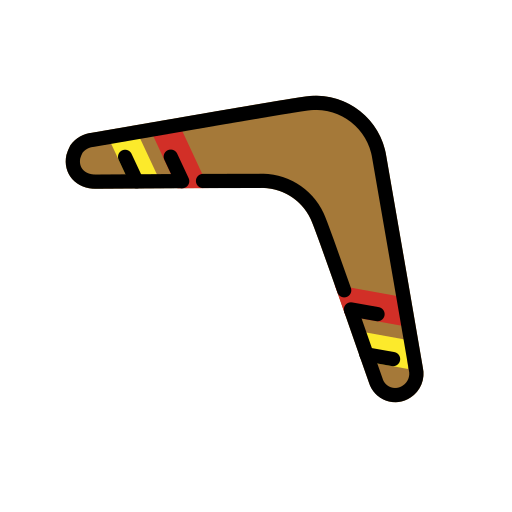 Boomerang on OpenMoji