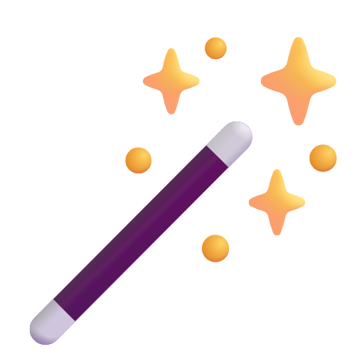 Magic Wand on Microsoft 3D