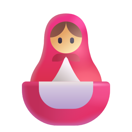 Nesting Dolls on Microsoft 3D