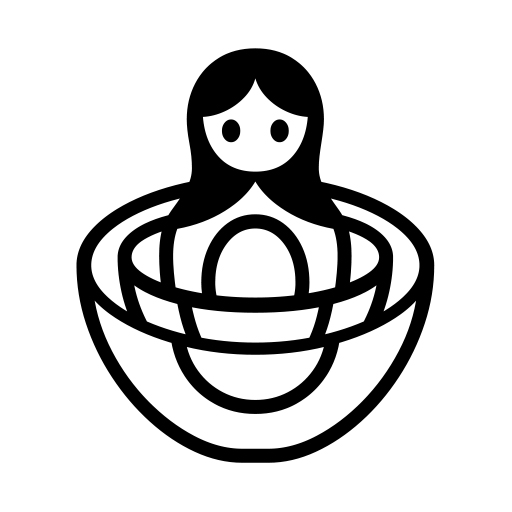 Nesting Dolls on Noto Emoji