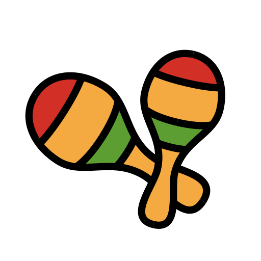 Maracas on OpenMoji