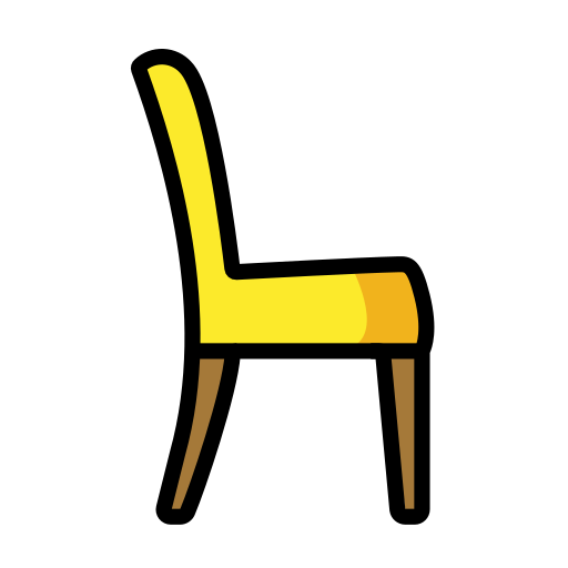 Chair on OpenMoji