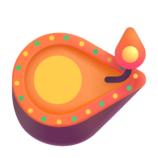 Diya Lamp on Microsoft 3D